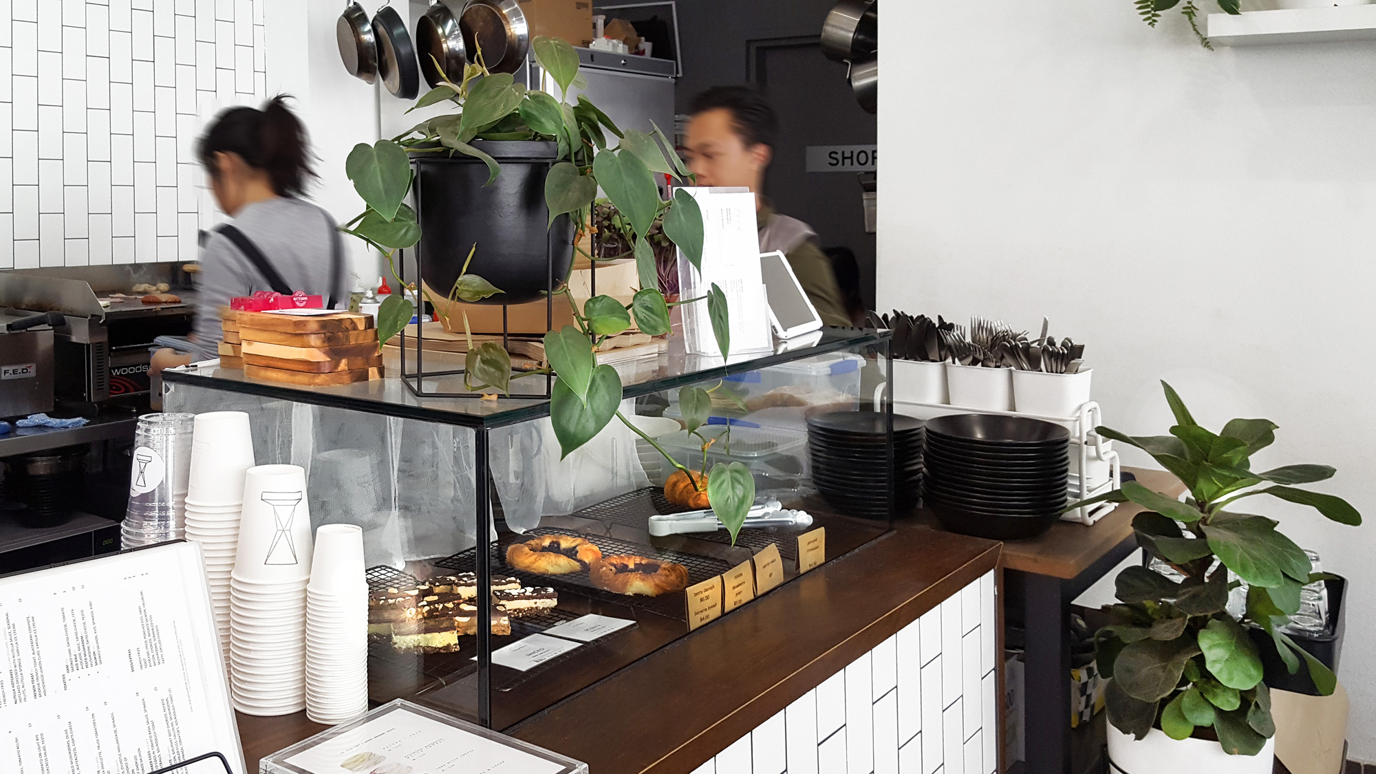 Basalt_Studio_Interior_Design_Designer_Architecture_Sydney_Restaurant_Cafe_Retail_Food_Green_Wall_Plants_Tiles_Minimal_Modern_Counter_Coffee_Timber1
