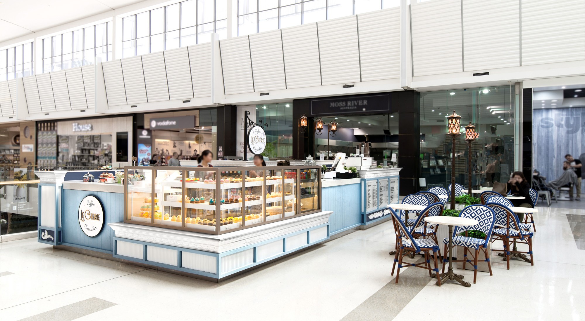 Basalt_Studio_Interior_Design_Designer_Architecture_Sydney_Shopping_Centre_Retail_Shops_Store_Rhodes_Mirvac_LeCherie_Food_Cupcake_Display