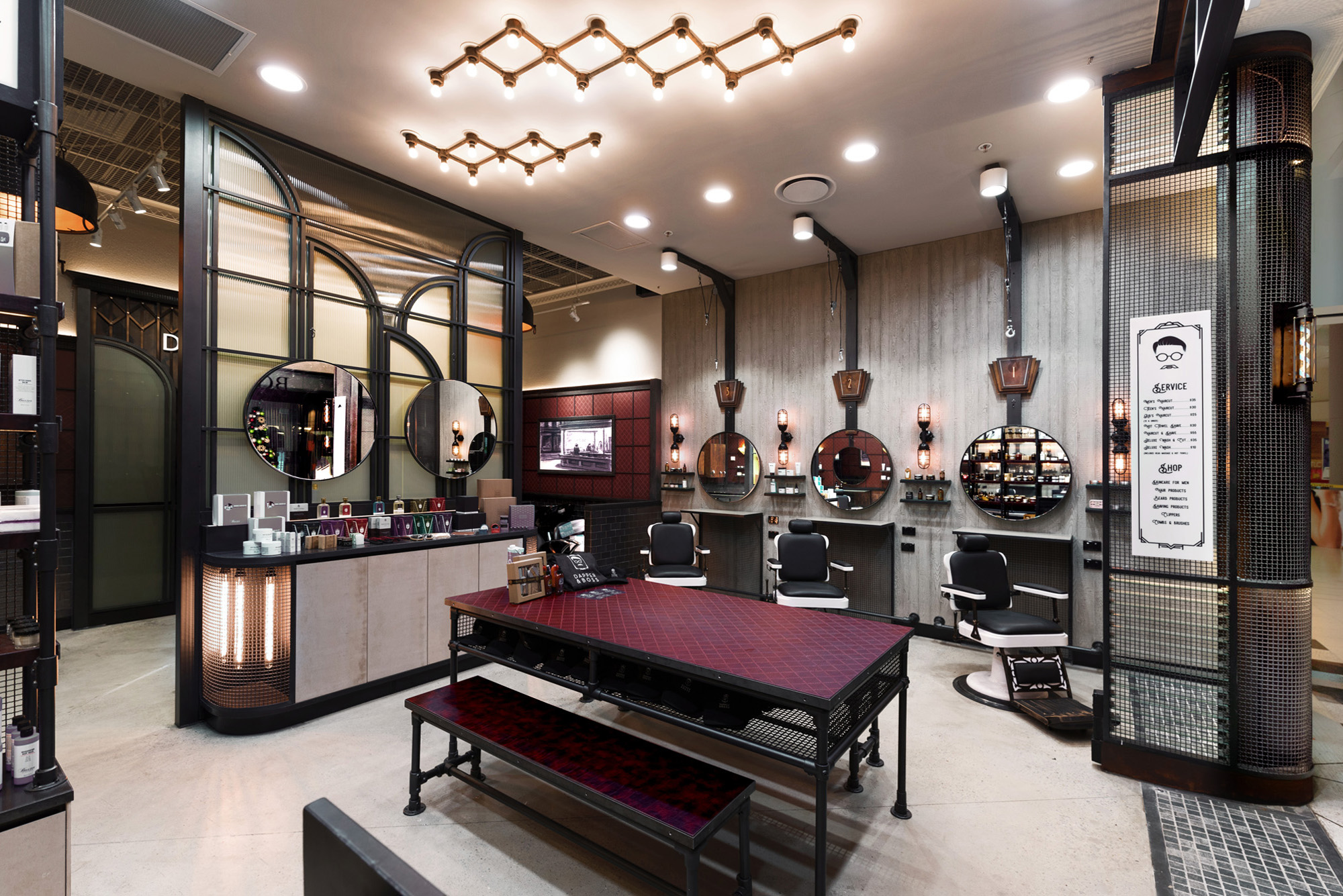 Basalt_Studio_Interior_Design_Designer_Architecture_Sydney_Shops_Shopping_Centre_Retail_Dapper_Boss_Barber_Hair_Salon