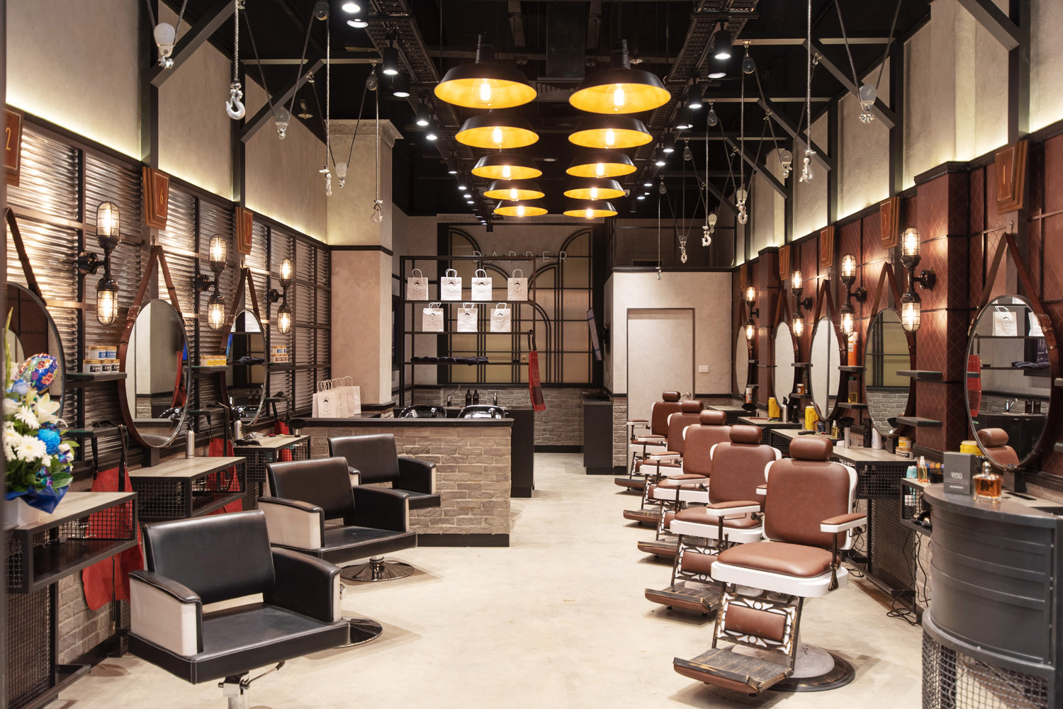 Basalt_Studio_Interior_Design_Designer_Architecture_Sydney_Shops_Shopping_Centre_Retail_Dapper_Boss_Barber_Bankstown (9)